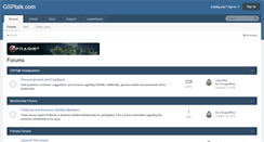 Desktop Screenshot of gsptalk.com